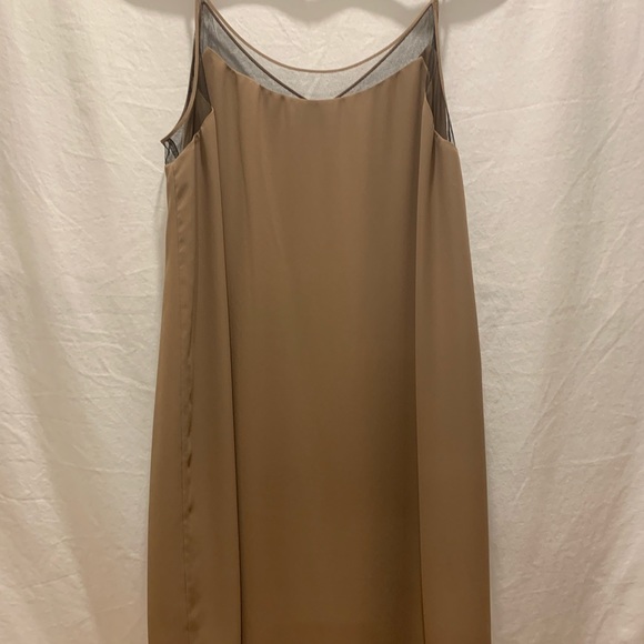 Babaton Midi Slip Dress Ciro Mesh Inset - Picture 5 of 6